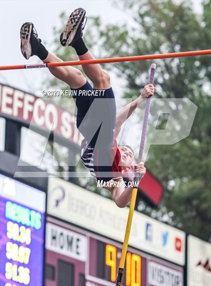 Thumbnail 2 in CHSAA Track and Field 3A Championships (Boys Pole Vault)  photogallery.