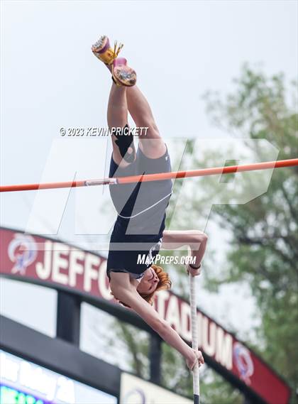 Thumbnail 2 in CHSAA Track and Field 3A Championships (Boys Pole Vault)  photogallery.