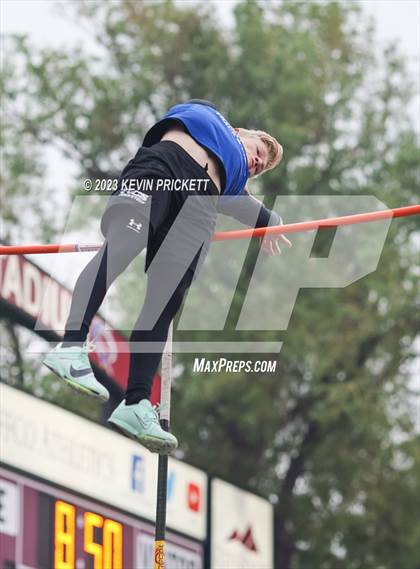 Thumbnail 1 in CHSAA Track and Field 3A Championships (Boys Pole Vault)  photogallery.