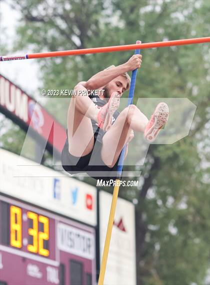 Thumbnail 3 in CHSAA Track and Field 3A Championships (Boys Pole Vault)  photogallery.