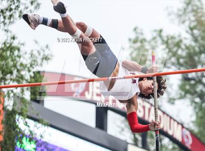 Thumbnail 1 in CHSAA Track and Field 3A Championships (Boys Pole Vault)  photogallery.