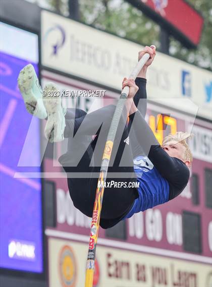 Thumbnail 3 in CHSAA Track and Field 3A Championships (Boys Pole Vault)  photogallery.