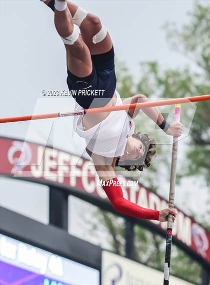 Thumbnail 1 in CHSAA Track and Field 3A Championships (Boys Pole Vault)  photogallery.