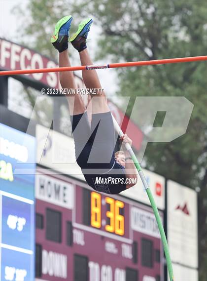 Thumbnail 3 in CHSAA Track and Field 3A Championships (Boys Pole Vault)  photogallery.