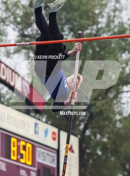 Thumbnail 1 in CHSAA Track and Field 3A Championships (Boys Pole Vault)  photogallery.