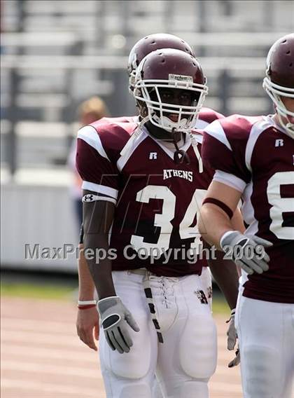 Thumbnail 1 in Athens vs. La Vega (Texas Bi-District Playoffs) photogallery.