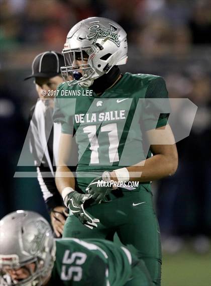 Thumbnail 2 in Clayton Valley Charter @ De La Salle (CIF NCS Open Division Semifinal) photogallery.