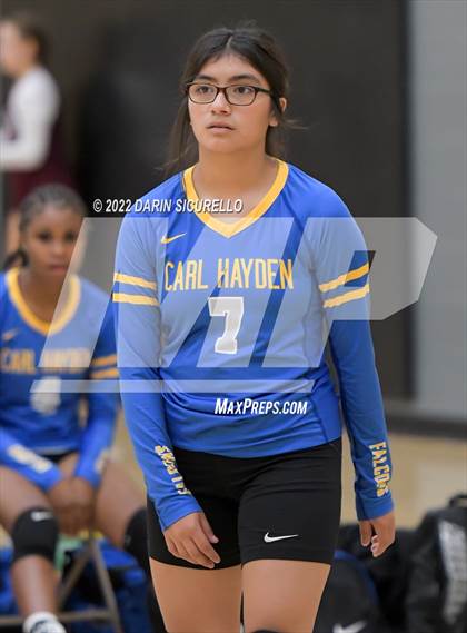 Thumbnail 2 in Leading Edge Academy vs. Carl Hayden (Epic Tourneys Volleyball Invite) photogallery.