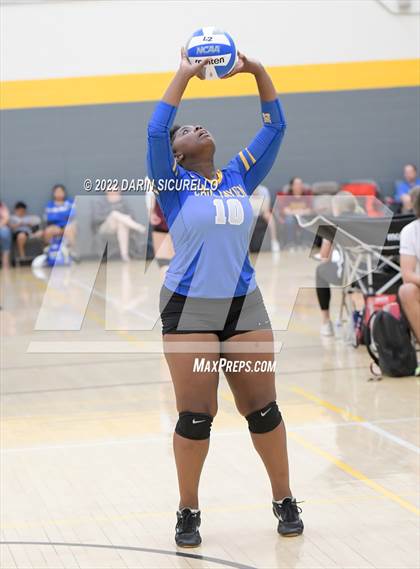 Thumbnail 2 in Leading Edge Academy vs. Carl Hayden (Epic Tourneys Volleyball Invite) photogallery.