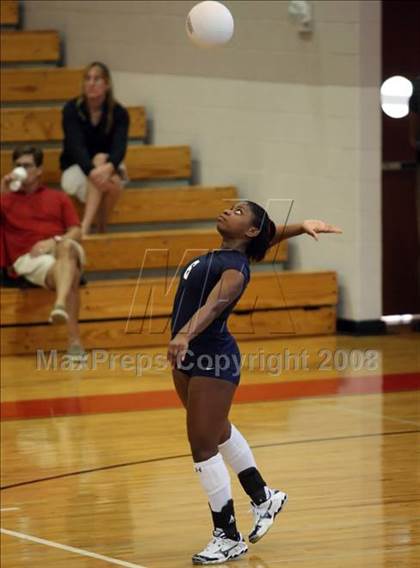 Thumbnail 2 in Highland Park vs Dawson (Nike Volleyball Classic) photogallery.