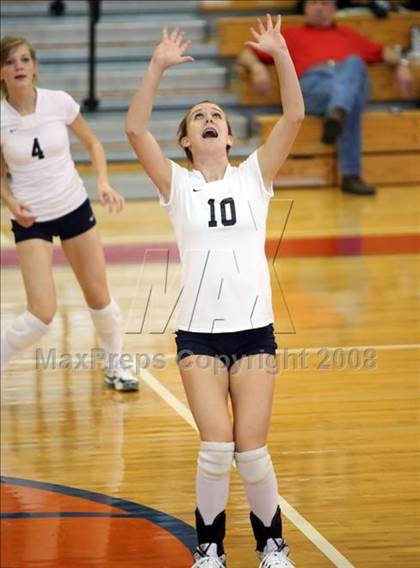 Thumbnail 1 in Highland Park vs Dawson (Nike Volleyball Classic) photogallery.