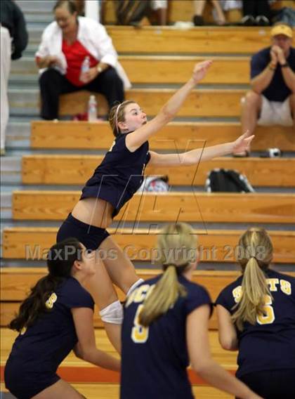 Thumbnail 3 in Highland Park vs Dawson (Nike Volleyball Classic) photogallery.