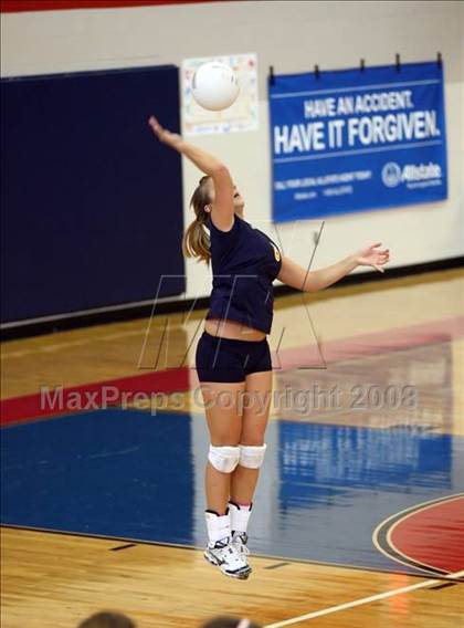Thumbnail 1 in Highland Park vs Dawson (Nike Volleyball Classic) photogallery.