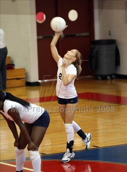 Thumbnail 3 in Highland Park vs Dawson (Nike Volleyball Classic) photogallery.