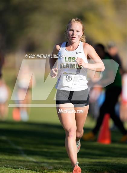 Thumbnail 3 in Los Alamos XC Invitational photogallery.