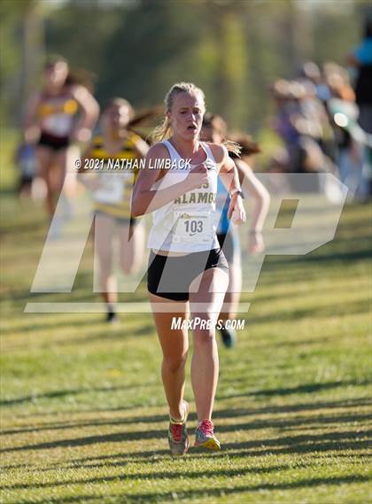 Thumbnail 2 in Los Alamos XC Invitational photogallery.