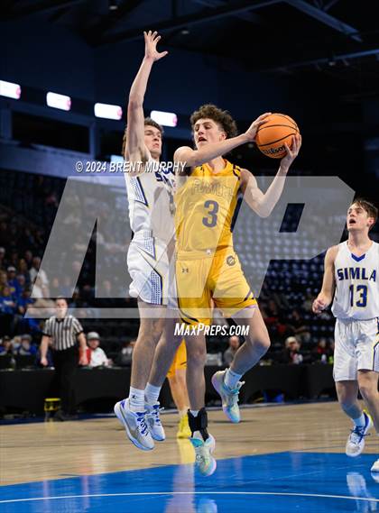 Thumbnail 1 in Simla vs. Fowler (CHSAA 2A Great 8) photogallery.