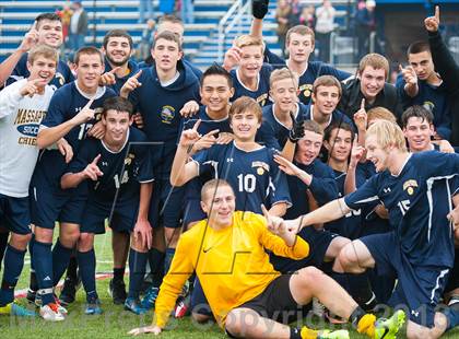 Thumbnail 2 in Fairport vs. Massapequa (NYSPHSAA Class AA Final) photogallery.