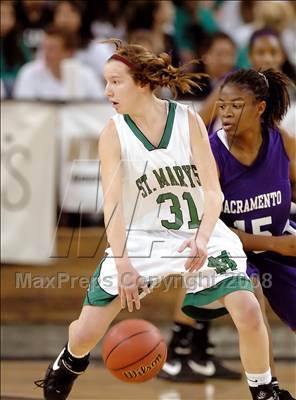 Thumbnail 2 in Sacramento vs. St. Mary's (CIF SJS D3 Final) photogallery.