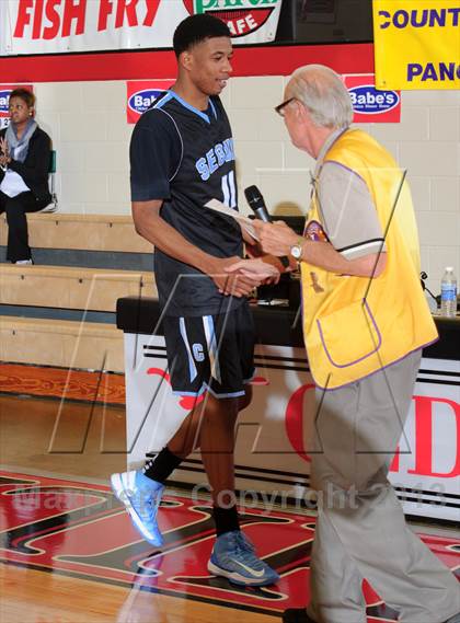 Thumbnail 1 in Seguin vs. Cedar Hill (Lions Club Tournament) photogallery.