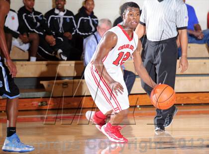 Thumbnail 2 in Seguin vs. Cedar Hill (Lions Club Tournament) photogallery.