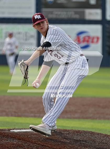 Thumbnail 2 in Guyer [John H.] vs Round Rock (Highland Park Tournament) photogallery.