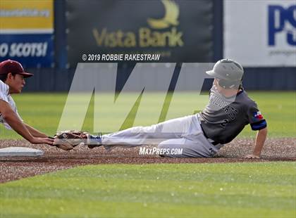 Thumbnail 2 in Guyer [John H.] vs Round Rock (Highland Park Tournament) photogallery.