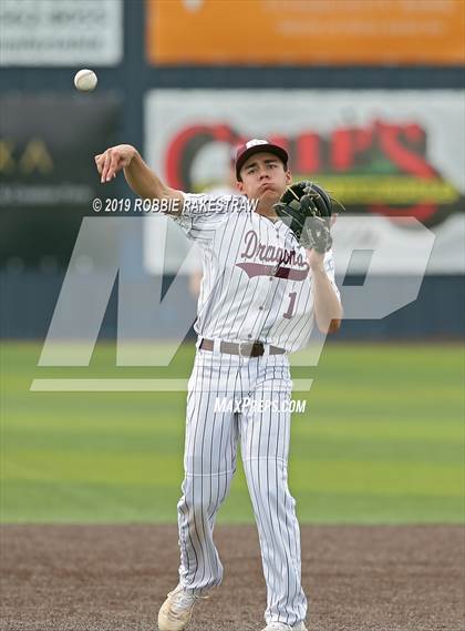 Thumbnail 2 in Guyer [John H.] vs Round Rock (Highland Park Tournament) photogallery.