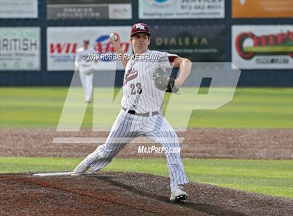 Thumbnail 2 in Guyer [John H.] vs Round Rock (Highland Park Tournament) photogallery.