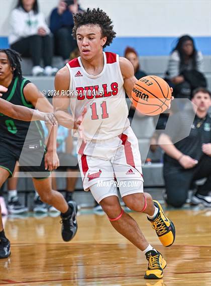 Thumbnail 1 in South Stanly vs. A.L. Brown (Comet Christmas Classic 2024) photogallery.