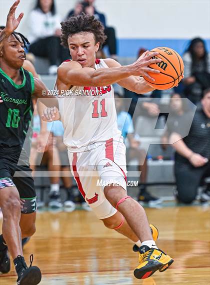Thumbnail 3 in South Stanly vs. A.L. Brown (Comet Christmas Classic 2024) photogallery.