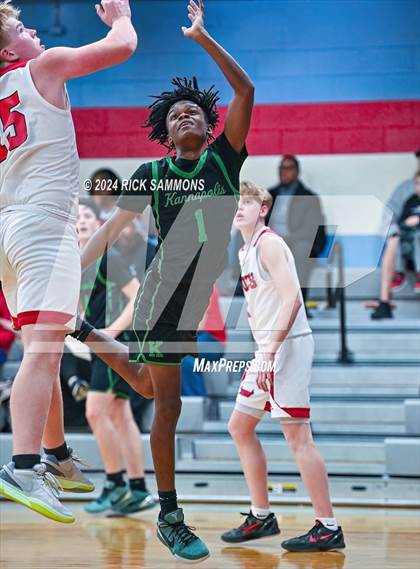 Thumbnail 1 in South Stanly vs. A.L. Brown (Comet Christmas Classic 2024) photogallery.