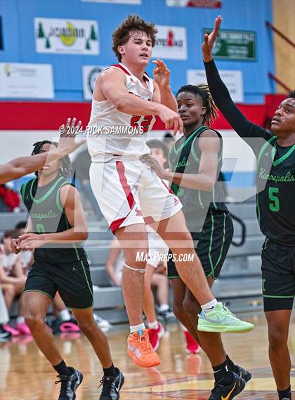 Thumbnail 2 in South Stanly vs. A.L. Brown (Comet Christmas Classic 2024) photogallery.