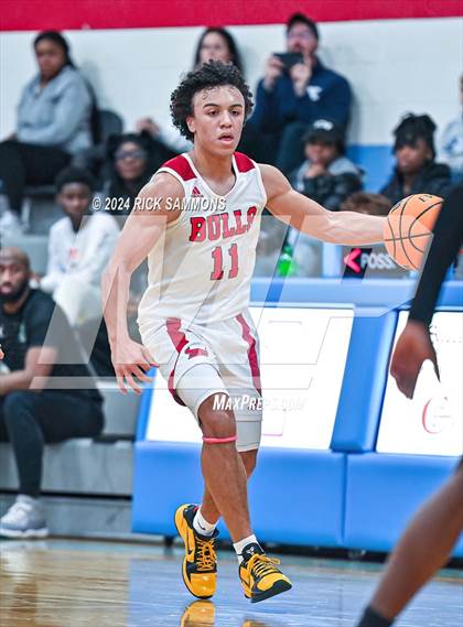 Thumbnail 3 in South Stanly vs. A.L. Brown (Comet Christmas Classic 2024) photogallery.