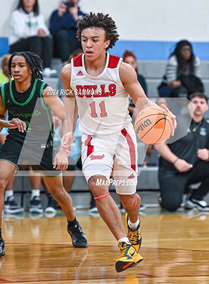 Thumbnail 2 in South Stanly vs. A.L. Brown (Comet Christmas Classic 2024) photogallery.