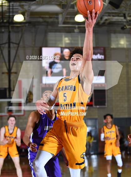 Thumbnail 2 in Rancho Christian vs. Gonzaga (Nike Extravaganza) photogallery.