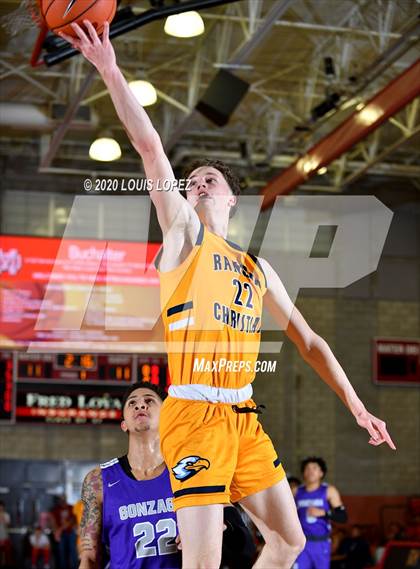 Thumbnail 1 in Rancho Christian vs. Gonzaga (Nike Extravaganza) photogallery.