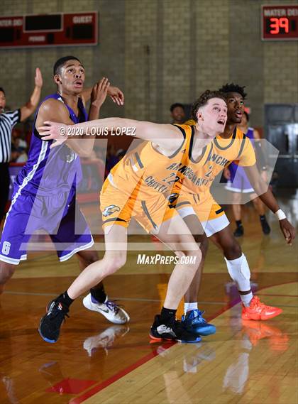 Thumbnail 1 in Rancho Christian vs. Gonzaga (Nike Extravaganza) photogallery.