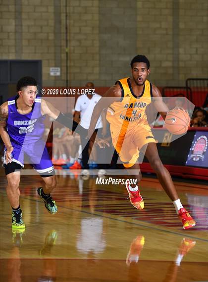 Thumbnail 2 in Rancho Christian vs. Gonzaga (Nike Extravaganza) photogallery.
