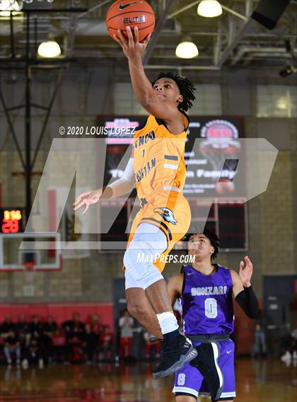 Thumbnail 1 in Rancho Christian vs. Gonzaga (Nike Extravaganza) photogallery.