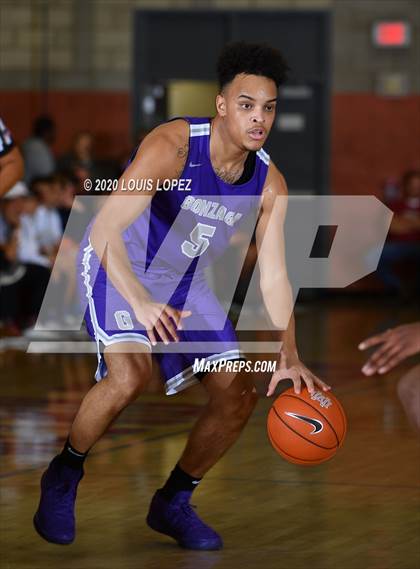 Thumbnail 2 in Rancho Christian vs. Gonzaga (Nike Extravaganza) photogallery.