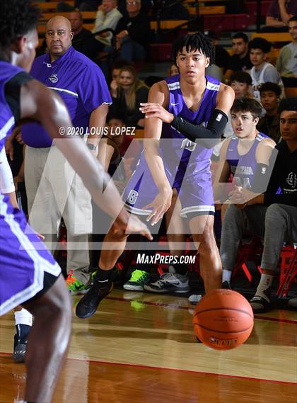 Thumbnail 2 in Rancho Christian vs. Gonzaga (Nike Extravaganza) photogallery.