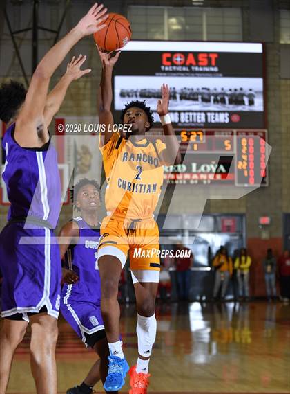 Thumbnail 3 in Rancho Christian vs. Gonzaga (Nike Extravaganza) photogallery.
