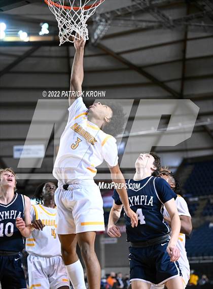 Thumbnail 3 in Olympia vs. Mariner (WIAA 4A Round 1 State Playoff)  photogallery.