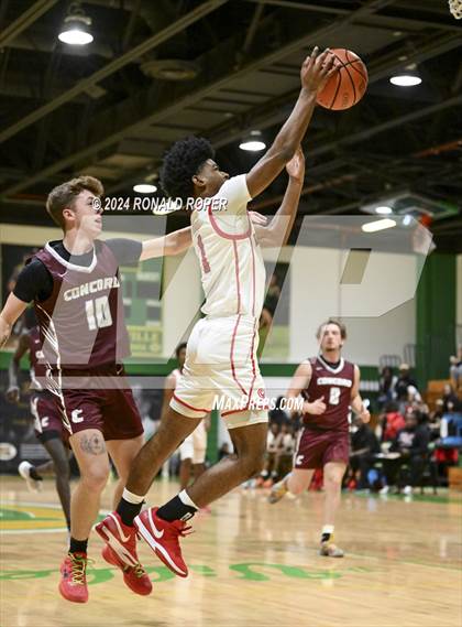 Thumbnail 3 in Concord Christian vs Clinton (Low Country Invitational) photogallery.