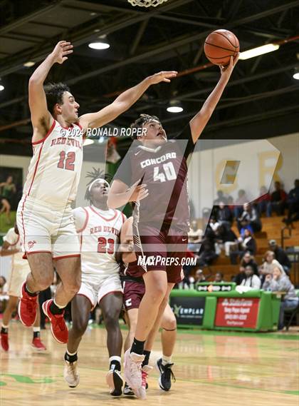 Thumbnail 2 in Concord Christian vs Clinton (Low Country Invitational) photogallery.