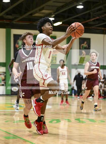 Thumbnail 2 in Concord Christian vs Clinton (Low Country Invitational) photogallery.