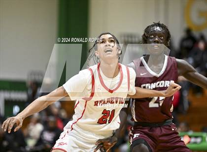 Thumbnail 2 in Concord Christian vs Clinton (Low Country Invitational) photogallery.