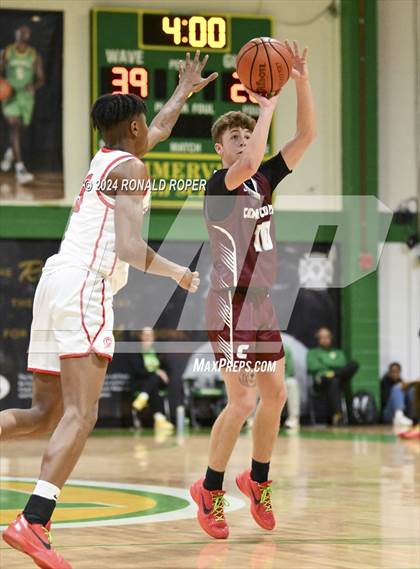 Thumbnail 3 in Concord Christian vs Clinton (Low Country Invitational) photogallery.