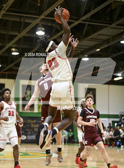 Thumbnail 3 in Concord Christian vs Clinton (Low Country Invitational) photogallery.